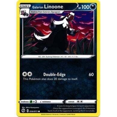 Champions Path 036/73 Galarian Linoone