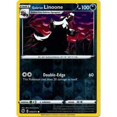 Champions Path 036/73 Galarian Linoone Reverse
