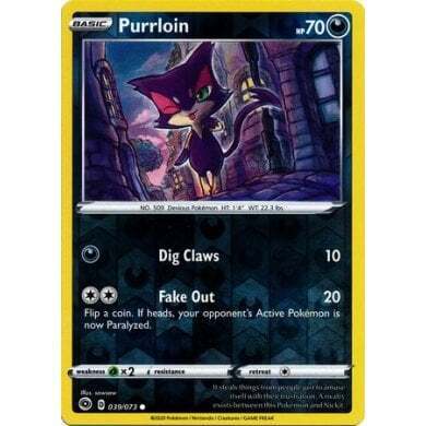 Champions Path 039/73 Purrloin Reverse