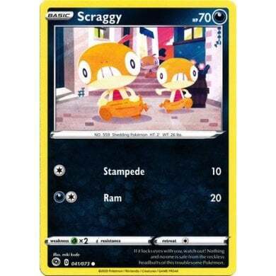 Champions Path 041/73 Scraggy