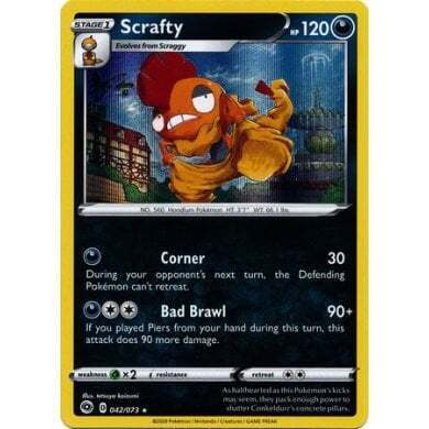 Champions Path 042/73 Scrafty Holo