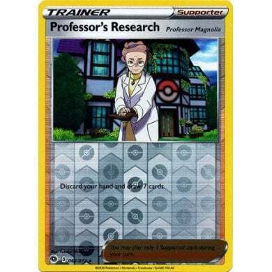 Champions Path 062/73 Professor’s Research Reverse