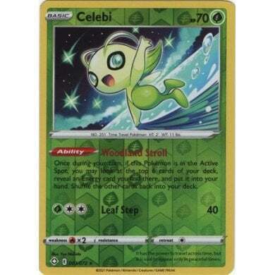 Shining Fates 003/072 Celebi Reverse