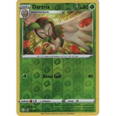 Shining Fates 007/072 Dartrix Reverse