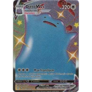 Shining Fates SV119/SV122 Ditto Vmax Full Art