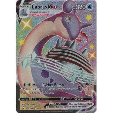 Shining Fates SV111/SV122 Lapras VMAX Full Art
