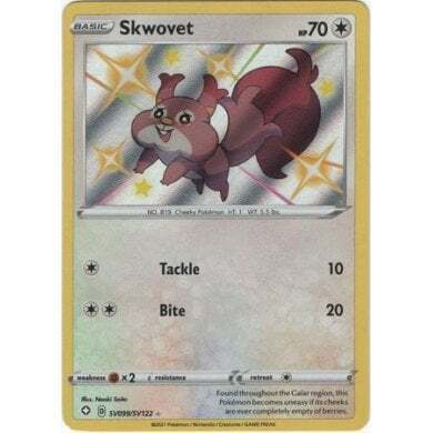 Shining Fates SV099/SV122 Skwovet