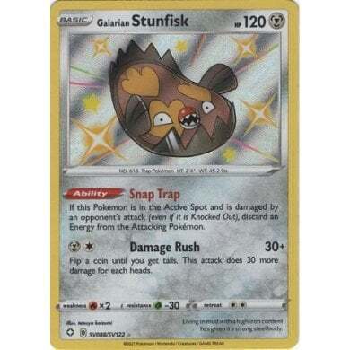 Shining Fates SV088/SV122 Galarian Stunfisk