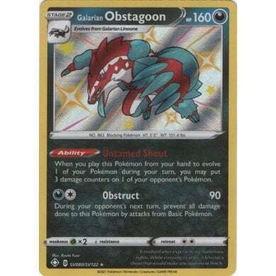 Shining Fates SV080/SV122 Galarian Obstagoon