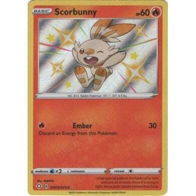 Shining Fates SV015/SV122 Scorbunny