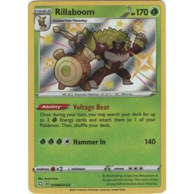 Shining Fates SV006/SV122 Rillaboom