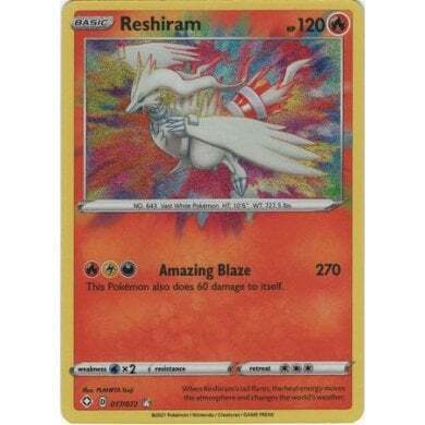 Shining Fates 017/072 Reshiram Holo