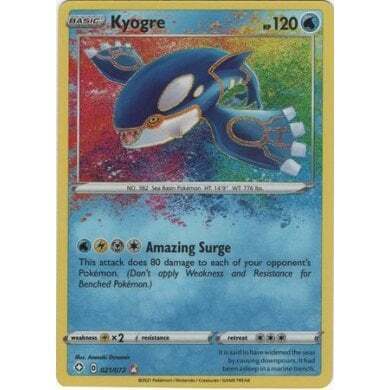 Shining Fates 021/072 Kyogre Holo