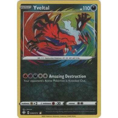 Shining Fates 046/072 Yveltal Holo