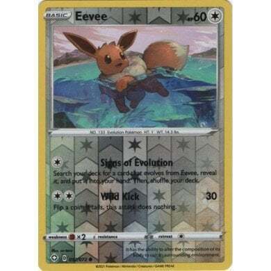 Shining Fates 052/072 Eevee Reverse