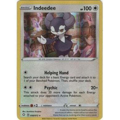 Shining Fates 056/072 Indeedee Holo