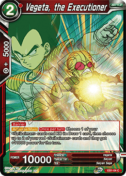 Battle Evolution EB1-04 Vegeta The Executioner