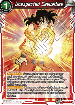 Battle Evolution EB1-10 Unexpected Casualties