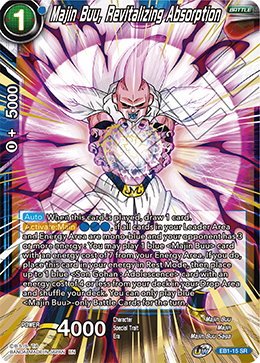 Battle Evolution EB1-15 Majin Buu Revitalizing Absorption