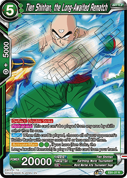 Battle Evolution EB1-27 Tien Shinhan The Long-awaited Rematch