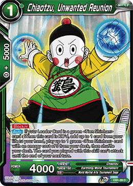 Battle Evolution EB1-28 Chiaotzu Unwanted Reunion