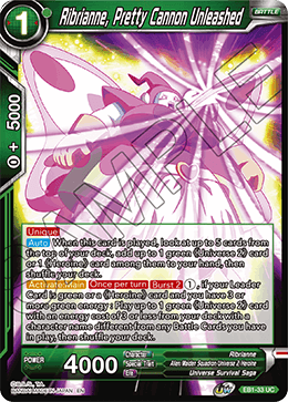 Battle Evolution EB1-33 Ribrianne Pretty Cannon Unleasted