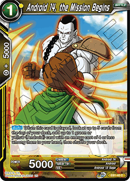 Battle Evolution EB1-40 Android 14 The Mission Begins