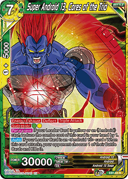 Battle Evolution EB1-65 Super Android 13 Cores Of The Trio