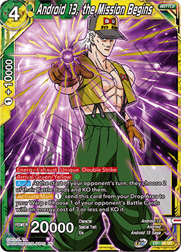 Battle Evolution EB1-66 Android 13 The Mission Begins