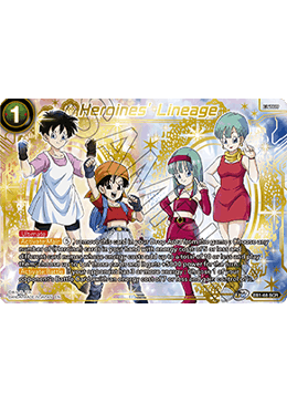 Battle Evolution EB1-68 Heroines Lineage
