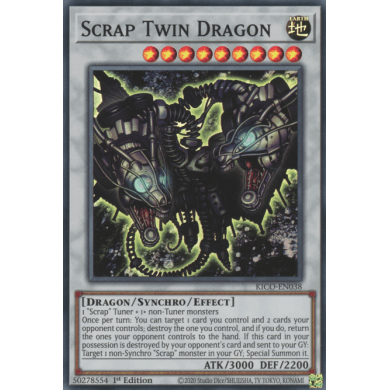 Kings Court KICO-EN-038 Scrap Twin Dragon