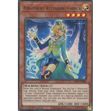 Lightening Overdrive LIOV-EN008 Amazement Attendant Comica
