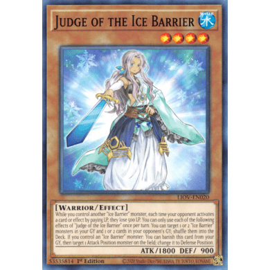 Lightening Overdrive LIOV-EN020 Judge Of The Ice Barrier