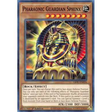 Lightening Overdrive LIOV-EN024 Pharaonic Guardian Sphinx