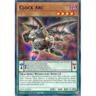 Lightening Overdrive LIOV-EN030 Clock Arc