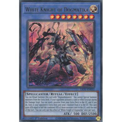 Lightening Overdrive LIOV-EN032 White Knight Of Dogmatika