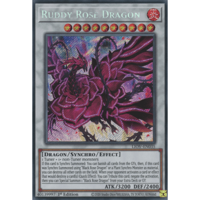Lightening Overdrive LIOV-EN035 Ruddy Rose Dragon