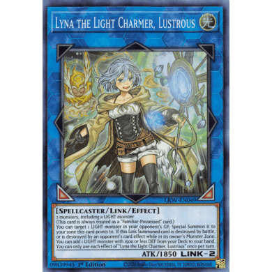 Lightening Overdrive LIOV-EN049 Lyna The Light Charmer Lustrous