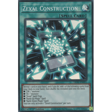 Lightening Overdrive LIOV-EN051 Zexal Construction