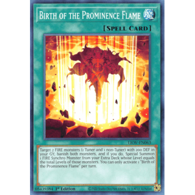 Lightening Overdrive LIOV-EN063 Birth Of The Prominence Flame