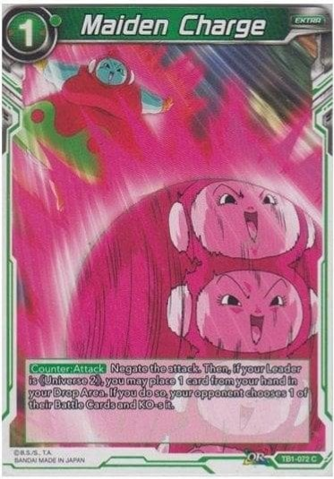 Dragon ball Super Reprint TB1-072 Maiden Charge