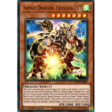 Blazing Vortex BLVO-EN002 Armed Dragon Thunder V7