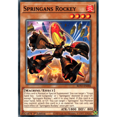 Blazing Vortex BLVO-EN006 Springans Rockey