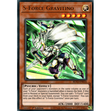 Blazing Vortex BLVO-EN014 S-Force Gravitino