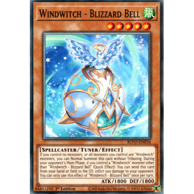 Blazing Vortex BLVO-EN016 Windwitch - Blizzard Bell