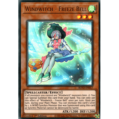 Blazing Vortex BLVO-EN017 Windwitch - Freeze Bell
