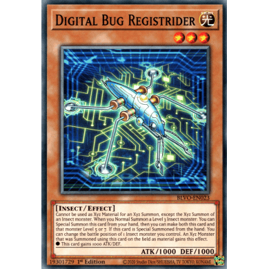 Blazing Vortex BLVO-EN023 Digital Bug Registrider