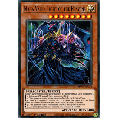 Blazing Vortex BLVO-EN024 Maha Vailo Light Of The Heavens