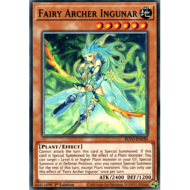 Blazing Vortex BLVO-EN030 Fairy Archer Ingunar
