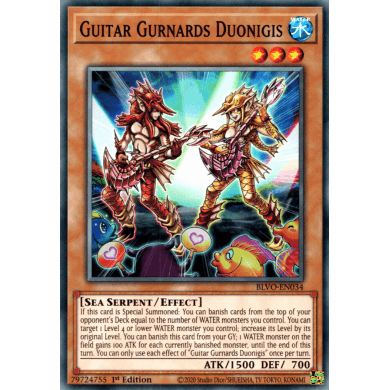 Blazing Vortex BLVO-EN034 Guitar Gurnards Duonigis